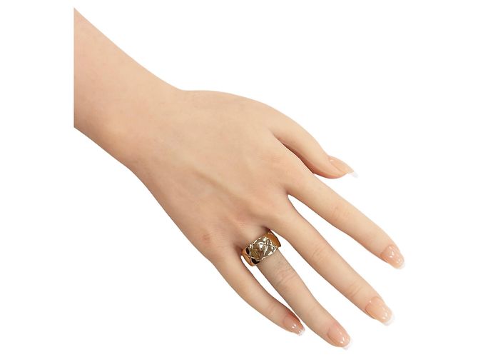 Bague Large Chanel Coco Crush Doré - vue 2