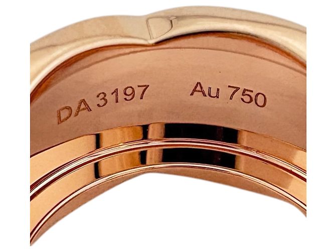 Bague Large Chanel Coco Crush Doré - vue 8
