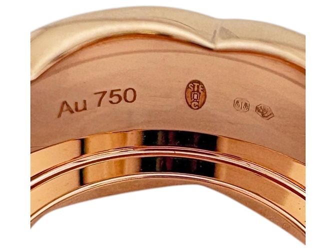 Bague Large Chanel Coco Crush Doré - vue 9
