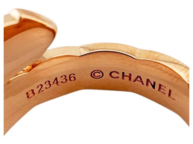 Bague Chanel Coco Crush Diamants Doré - vue 8