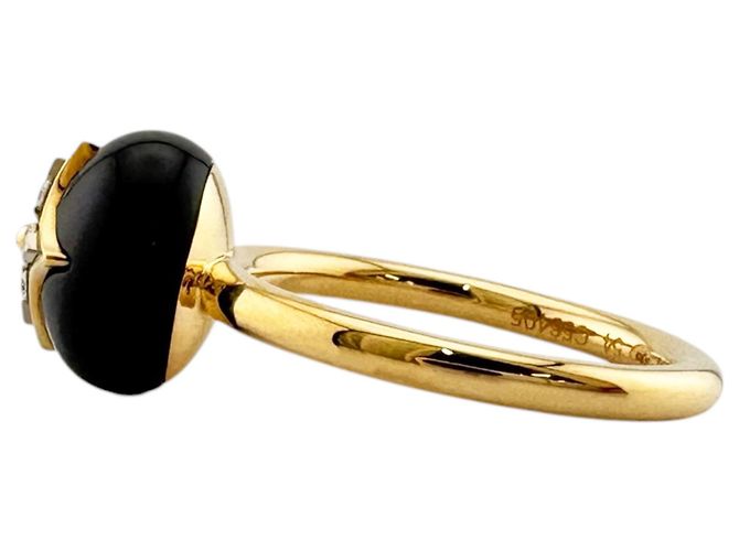 Louis Vuitton Bague B Blossom Ring Negro Multicolor Dorado - vista 4