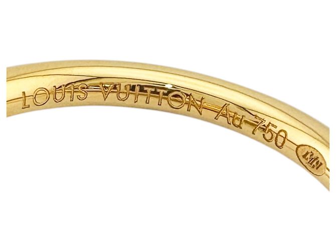 Louis Vuitton Bague B Blossom Ring Negro Multicolor Dorado - vista 7