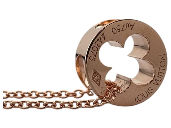 Collana Pendente Empreinte Louis Vuitton D'oro - vista 4