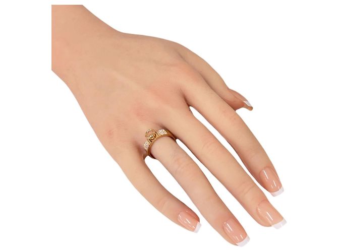 Hermès Hermes Collier de Chien Ring Golden - view 2