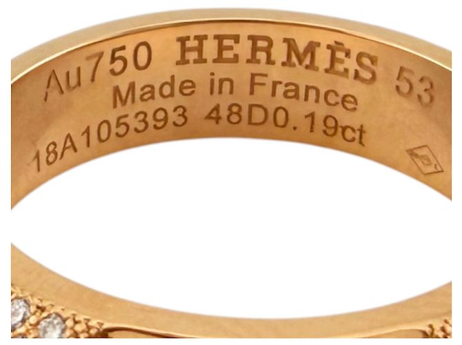 Hermès Hermes Collier de Chien Ring Golden - view 6
