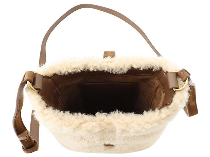 Borsa a tracolla Yves Saint Laurent Saint Laurent Paris Marrone - vista 5