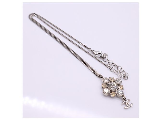 Collar Chanel Coco Mark con pedrería Dorado - vista 5
