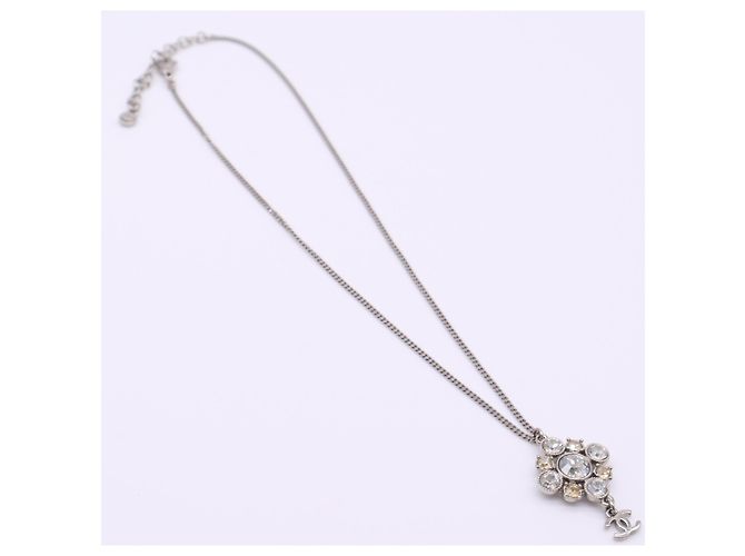 Collar Chanel Coco Mark con pedrería Dorado - vista 8