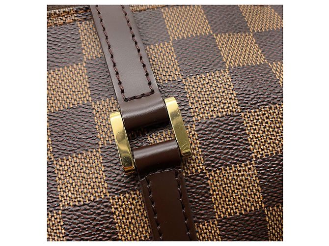 Bolso Louis Vuitton Damier Ebene Papillon 30 Roja - vista 11