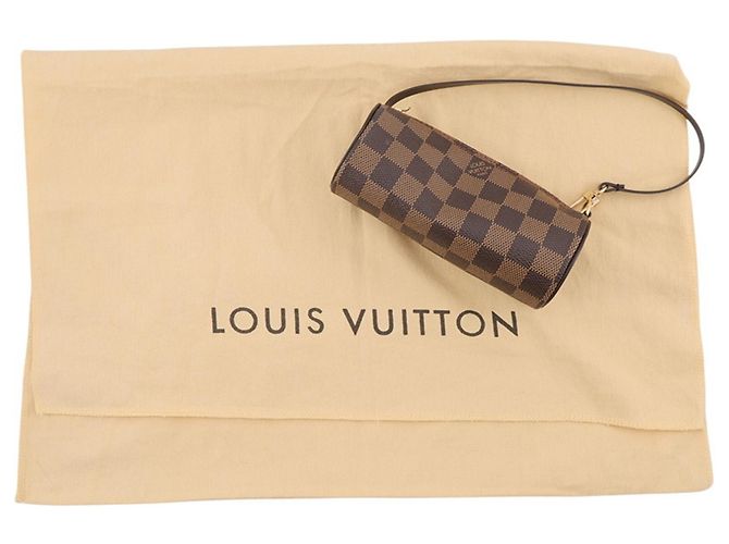 Bolso Louis Vuitton Damier Ebene Papillon 30 Roja - vista 17