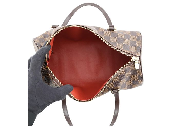 Bolso Louis Vuitton Damier Ebene Papillon 30 Roja - vista 5
