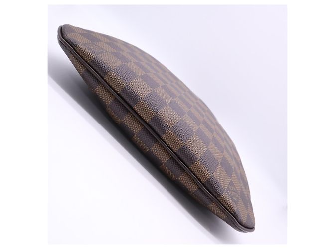 Louis Vuitton Damier Pochette Bosphore Schultertasche Braun Beige - Ansicht 8
