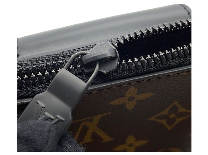 Bumbag Louis Vuitton Monogram Macassar Sling Bag Black - view 11