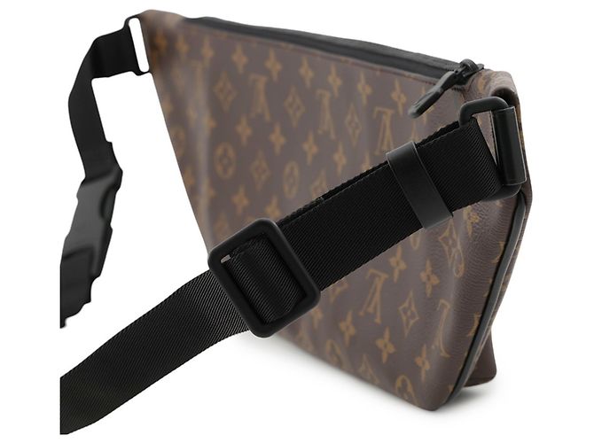 Bumbag Louis Vuitton Monogram Macassar Sling Bag Black - view 3