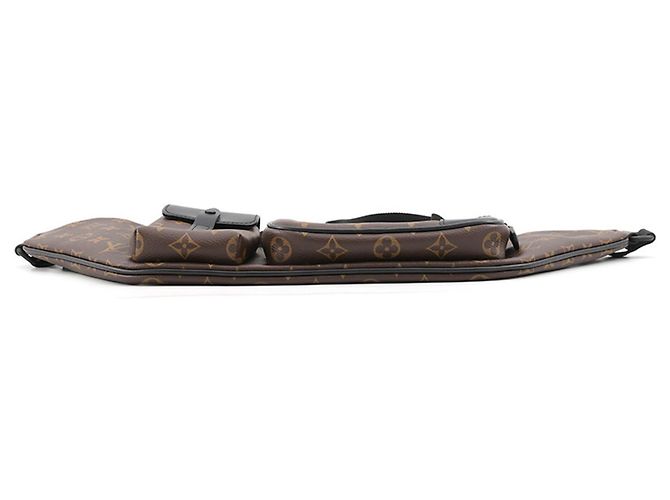 Bumbag Louis Vuitton Monogram Macassar Sling Bag Black - view 4