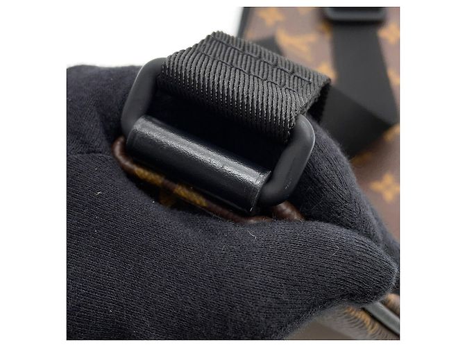 Bumbag Louis Vuitton Monogram Macassar Sling Bag Black - view 9