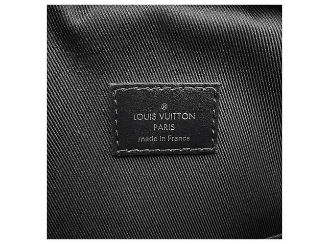 Borsa a tracolla Louis Vuitton Monogram Macassar Avenue Nero Monogramma - vista 17