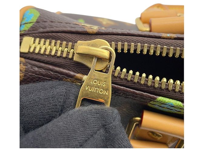 Borsa Louis Vuitton Monogram Craggy Keepall Bandoulière 25 Marrone - vista 12