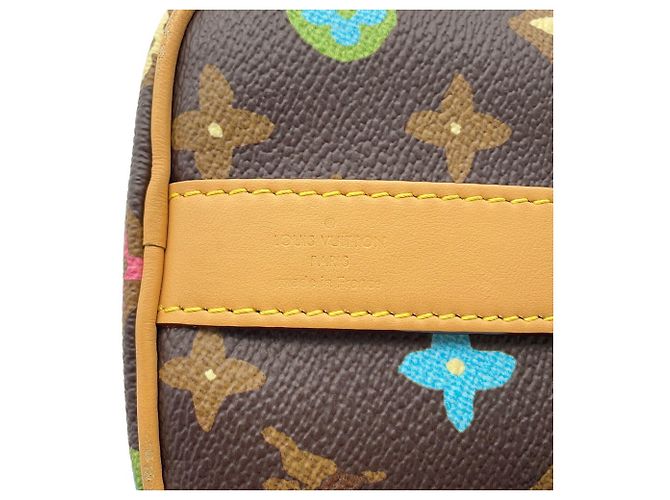 Borsa Louis Vuitton Monogram Craggy Keepall Bandoulière 25 Marrone - vista 17