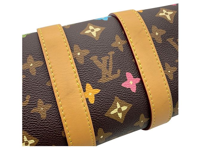 Borsa Louis Vuitton Monogram Craggy Keepall Bandoulière 25 Marrone - vista 8