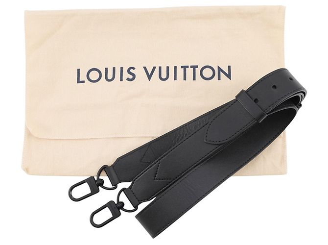 Borsa a tracolla Steamer Monogram Eclipse Louis Vuitton Nero - vista 18