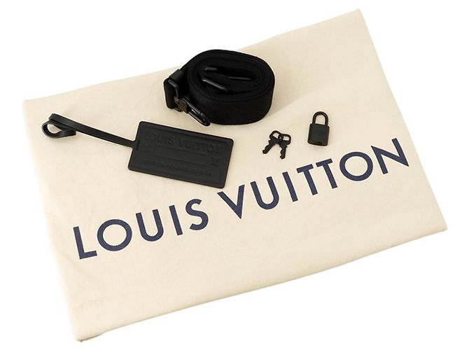 Lockit Borsa Tote Louis Vuitton in pelle Taurillon Nero - vista 18