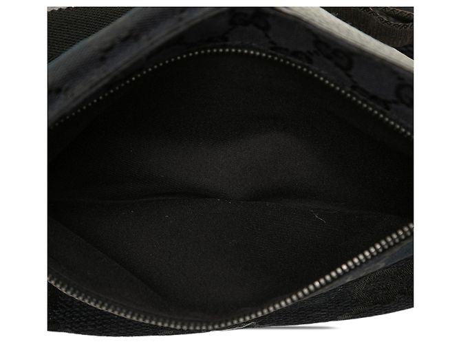 Borsa cintura Gucci Blue GG Canvas con doppia tasca Blu navy - vista 5