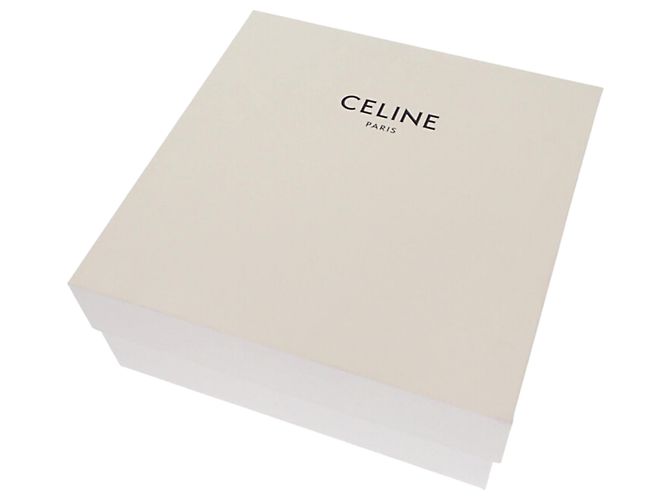 Céline Celine Brown Teen Shiny Calfskin Triomphe Crossbody Marrone Cachi - vista 17