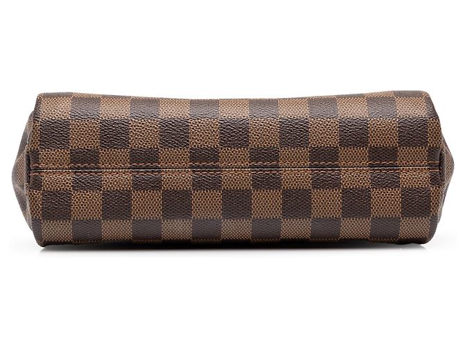 Louis Vuitton Brown Damier Ebene Croisette Marrom - vista 3
