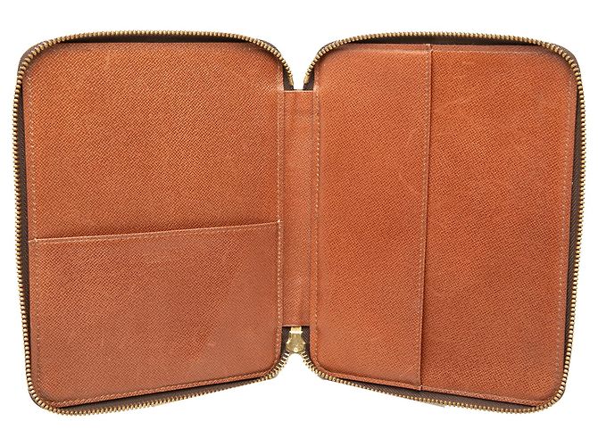 Cover Agenda Zippy Monogram Marrone Louis Vuitton - vista 4