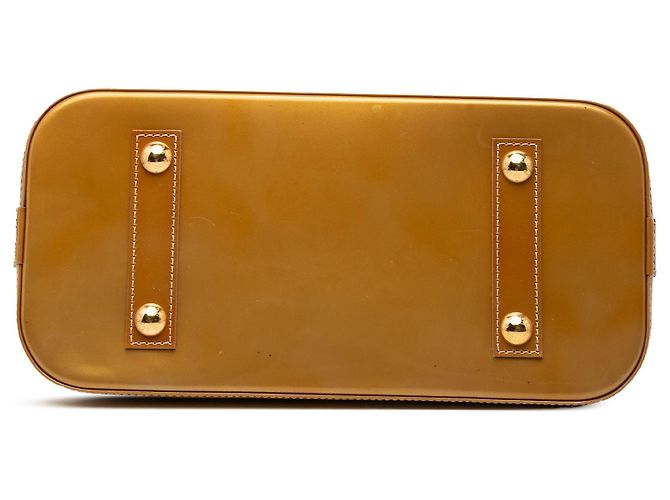 Louis Vuitton Gold Monogram Vernis Alma PM Golden - Ansicht 3