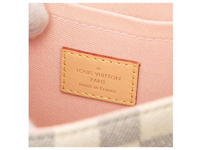 Louis Vuitton White Damier Azur Croisette Blanco - vista 5