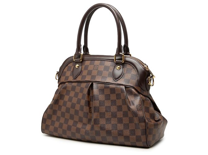 Louis Vuitton Brown Damier Ebene Trevi PM Castaño - vista 2