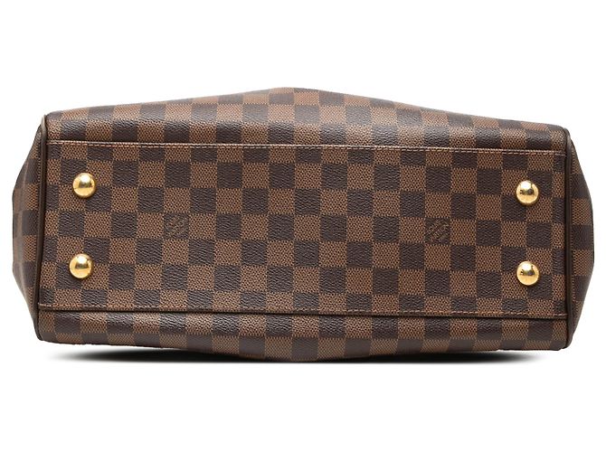 Louis Vuitton Brown Damier Ebene Trevi PM Castaño - vista 3