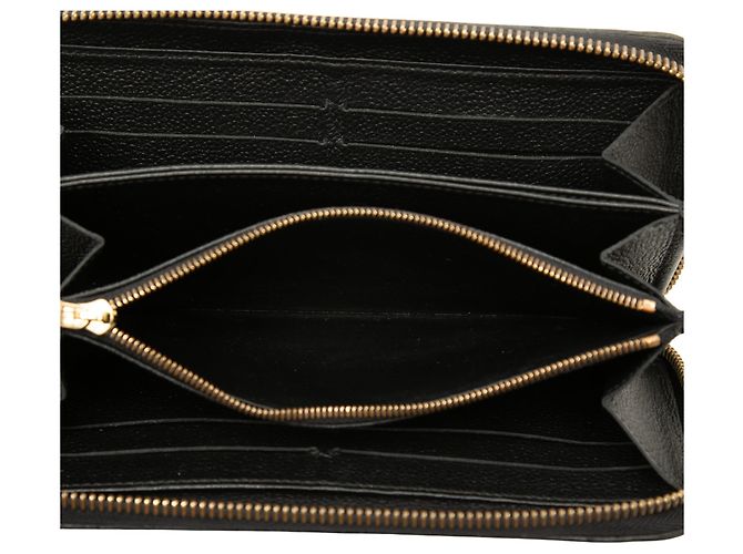 Portafoglio lungo Zippy Louis Vuitton Monogram Empreinte nero - vista 4
