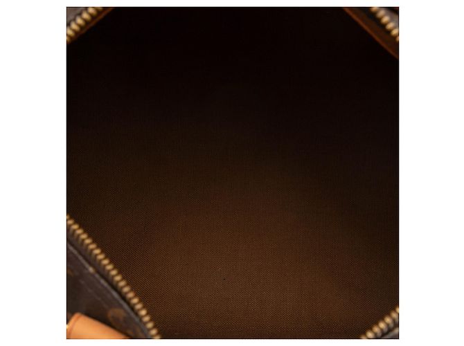 Louis Vuitton Brown Monogram Speedy 25 Marrone - vista 4