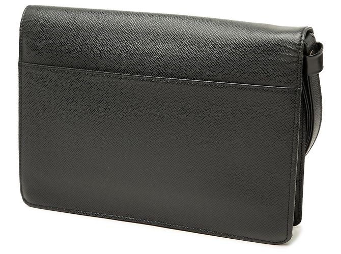 Louis Vuitton Black Taiga Selenga Negro - vista 2