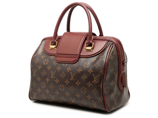 Louis Vuitton Brown Monogram Golden Arrow Speedy 30 Marrone - vista 2