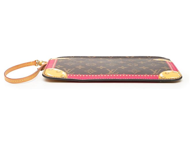 Bolso Louis Vuitton Brown Monogram Summer Trunks Neverfull MM Castaño - vista 3