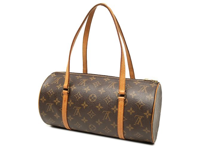 Louis Vuitton Brown Monogram Papillon 30 Marrom - vista 2