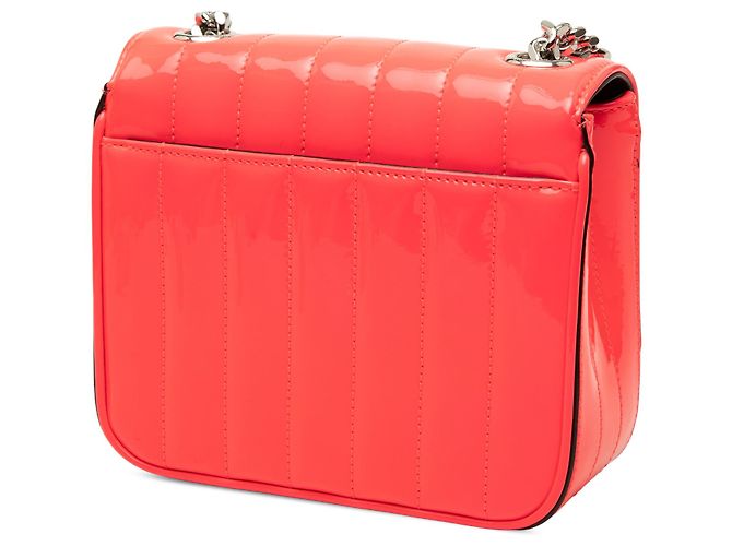 Autre Marque Borsa a catena Vicky Small Monogram in vernice Orange Saint Laurent Rosso Arancione - vista 2