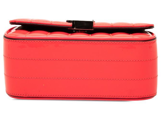 Autre Marque Borsa a catena Vicky Small Monogram in vernice Orange Saint Laurent Rosso Arancione - vista 3
