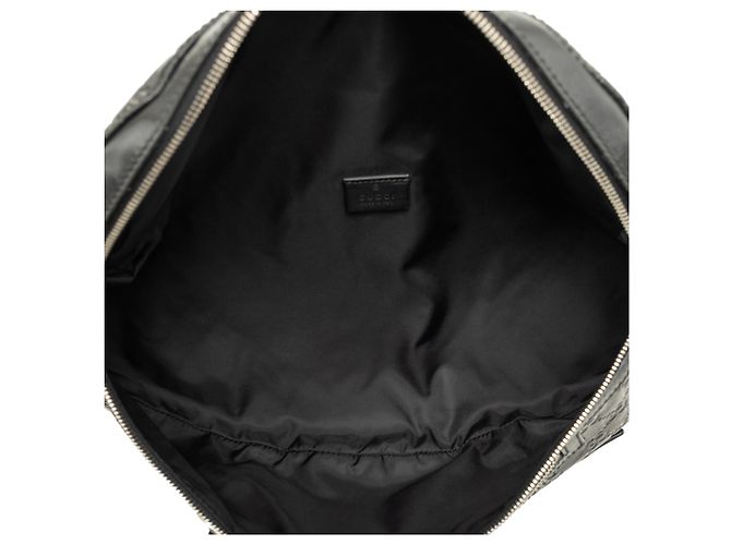 Gucci Black Guccissima Web Gürteltasche Schwarz - Ansicht 4