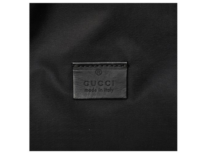 Gucci Black Guccissima Web Gürteltasche Schwarz - Ansicht 5