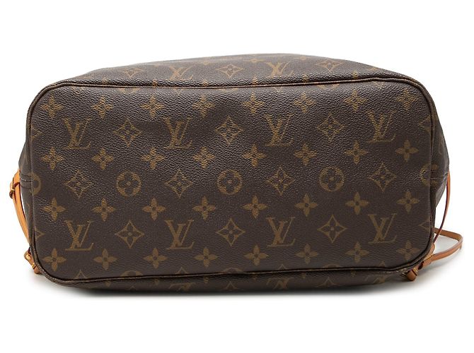 Louis Vuitton Brown Monogram Neverfull MM - view 3