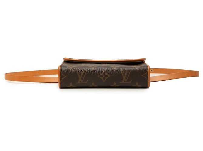 Louis Vuitton Brown Monogram Pochette Florentine Braun - Ansicht 3