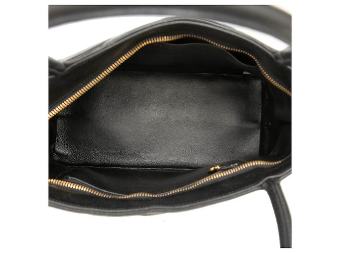 Chanel Black Caviar Medallion Tote Schwarz - Ansicht 4