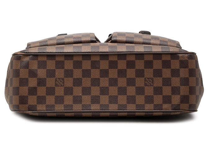 Louis Vuitton Brown Damier Ebene Uzes Marrom - vista 3