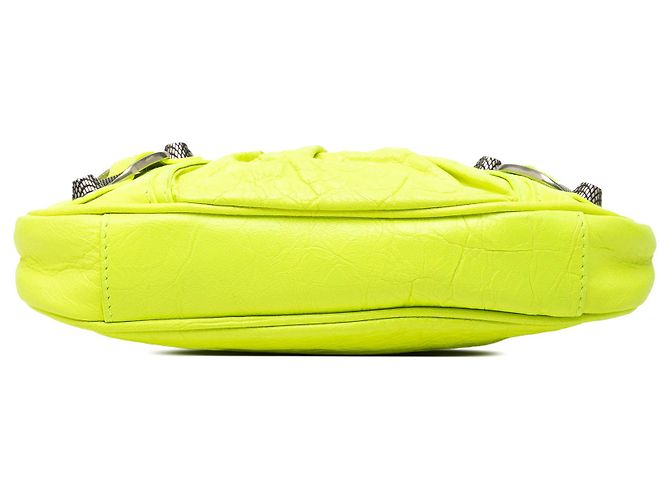 Balenciaga Yellow Mini Lambskin Motocross Le Cagole Giallo - vista 3