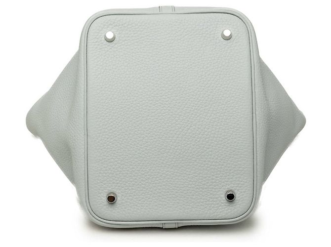 Hermès Gray Clemence Picotin Lock 18 Marrom Cinza - vista 3